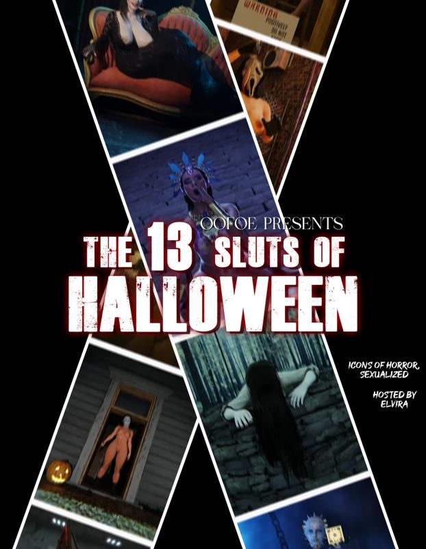 Oofoe - The 13 Sluts of Halloween! 3D Porn Comic