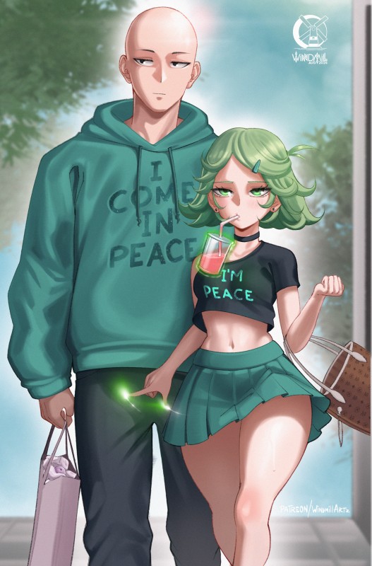 Windmill G - Tatsumaki x Saitama (One-Punch Man) Porn Comics