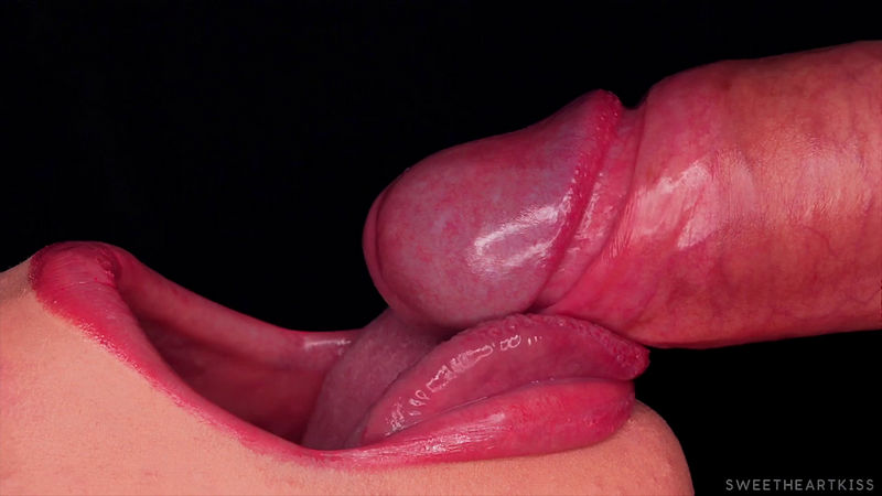 onlyfans: CLOSE UP Rub Your DICK On My TONGUE And CUM In MOUTH Sensual Licking And Teasing The FRENULUM ASMR SweetheartKiss (FullHD) - 2025