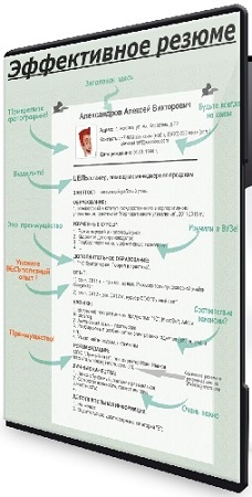 постер к Елена Маршалова - Эффективное резюме (2025) Видеокурс