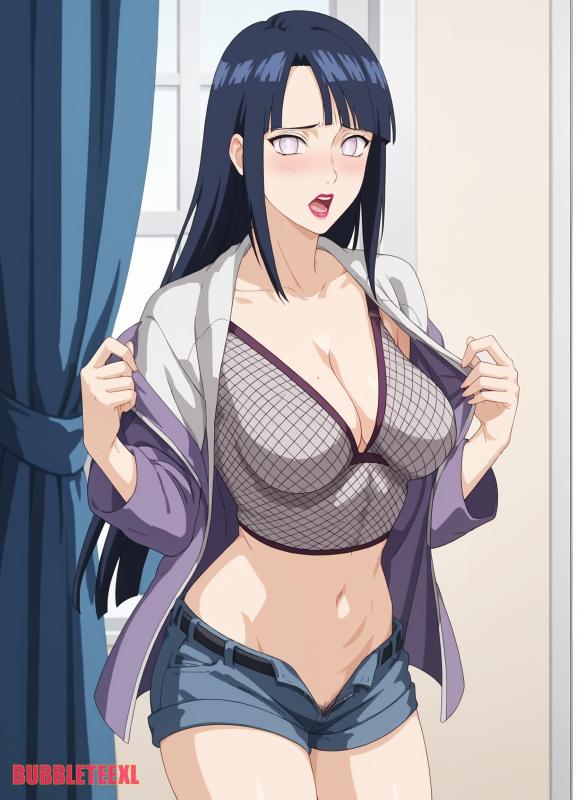 BubbleTeeXL - Hinata Hyuga Road to Ninja AI Porn
