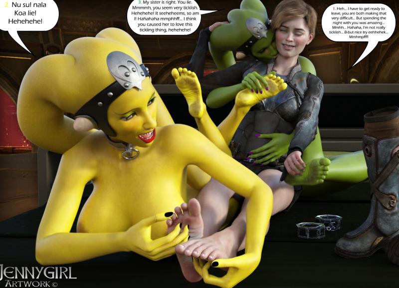 JennyGirlArt - Star Wars 3D Porn Comic