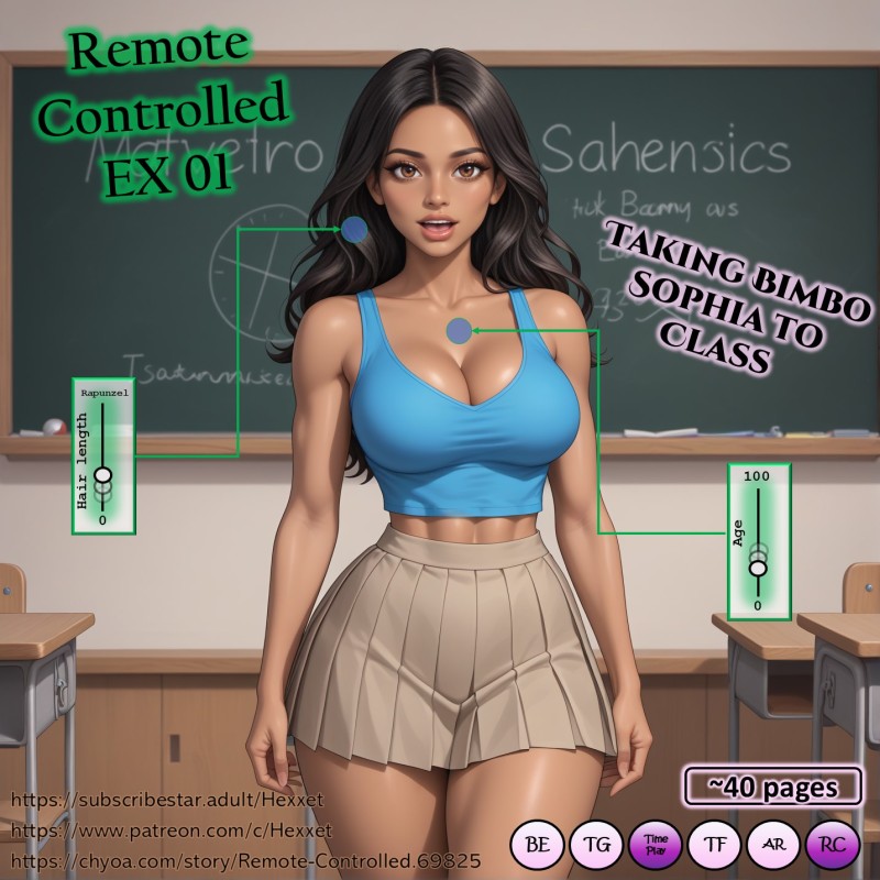 Hexxet - Remote Controlled EX 01 AI Porn