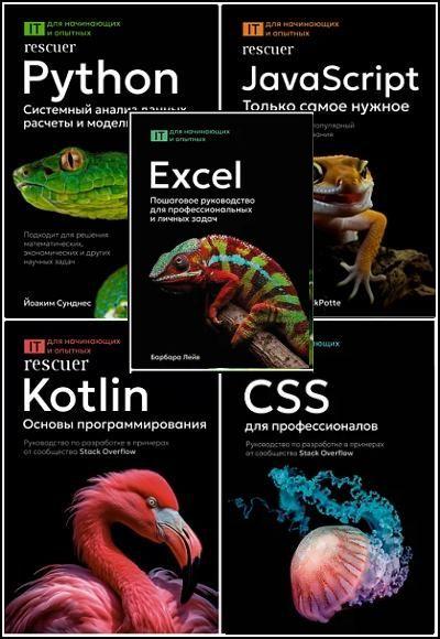 Книжная серия ≪IT для начинающих и опытных≫ [5 книг] (2025)