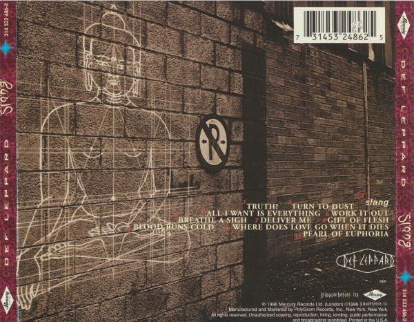 Def Leppard - Slang (1996) (Lossless + 320)