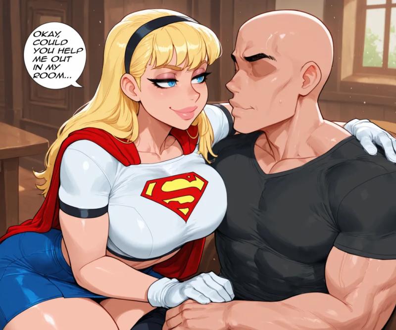 FuyuBloom - Supergirl x BWC Porn Comic