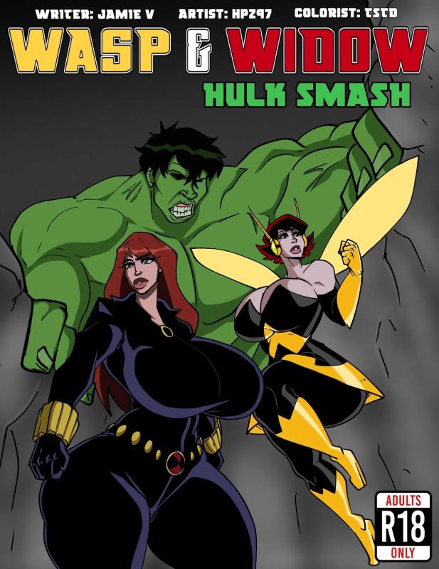 HPZ-97 - Wasp & Widow: Hulk Smash (Avengers) Porn Comics