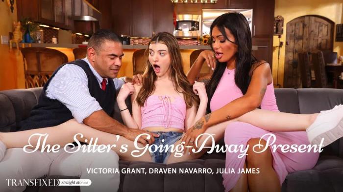 Draven Navarro, Victoria Grant, Julia James - The Sitter's Going - Away Present [SD 576p]
