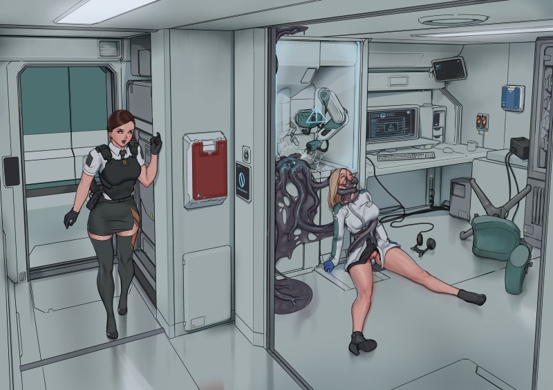 ZeroGravitas - Biolab - Part 1-2 Porn Comics