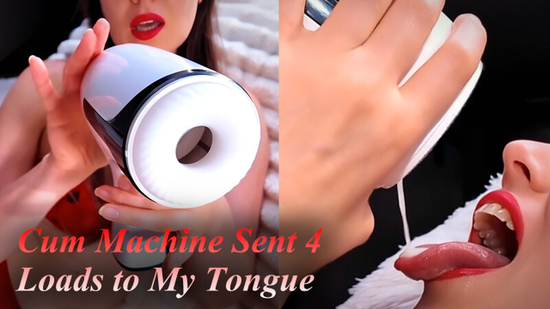 Mona and Alex - MILF Uses AcmeJoy Stroker ‘William’ for 4 Cumshots – All Into My Mouth [FullHD 1080P]