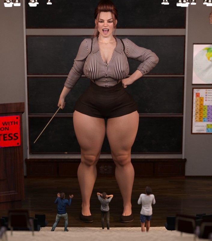 AmGiPi - Colossal Goddess 3D Porn Comic