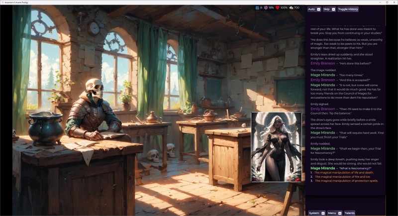 Ascension II Arcane Prodigy v0.9.0 by The Pink Penguin Porn Game