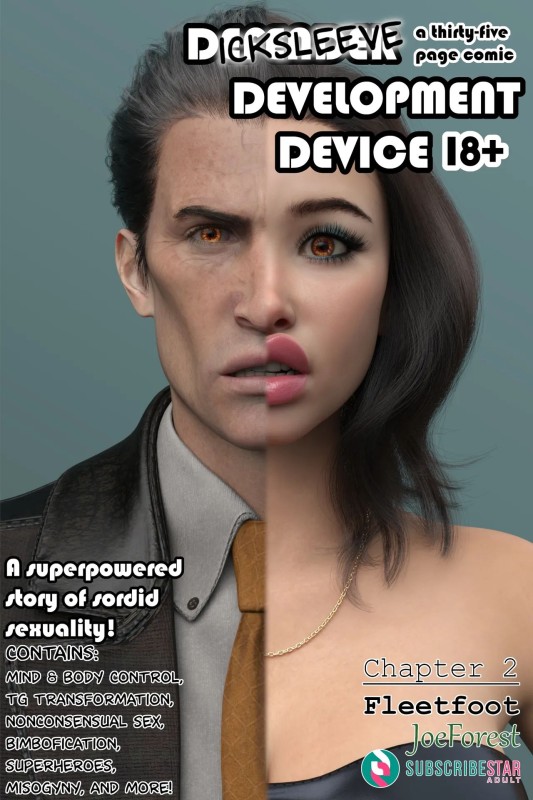 JoeForest - Dicksleeve Development Device 1-2 3D Porn Comic
