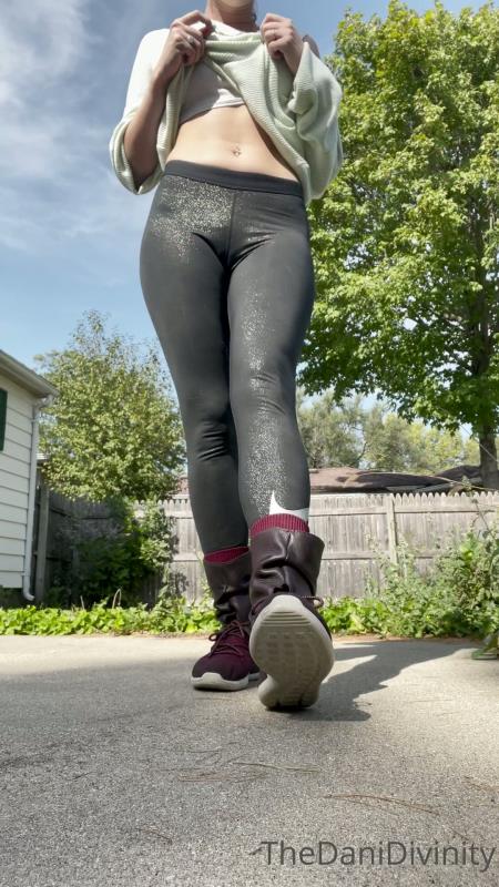 Dani Divinity aka thedanidivinity in clip Someone begged me to show off my boots for free today. Can you believe that Had to g [FullHD 1080P]