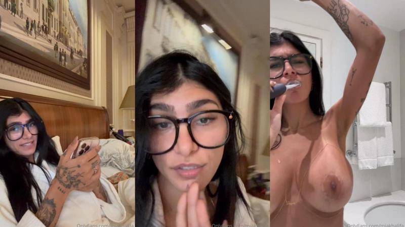 Mia Khalifa - Shaking My Tits, Grinding My Hips, Nips Outtt, Booty Poppinggg + Glasses On [FullHD 1080P]  (OnlyFans)