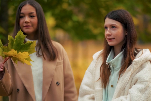 Kate Rose & Hazel Grace - Fall photo cum shoot