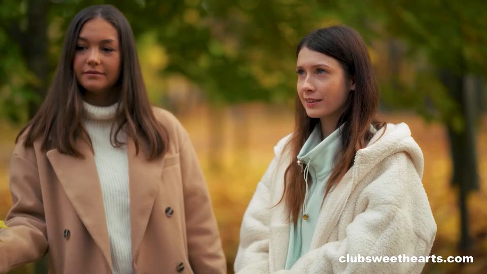 Kate Rose, Hazel Grace - Fall photo cum shoot
