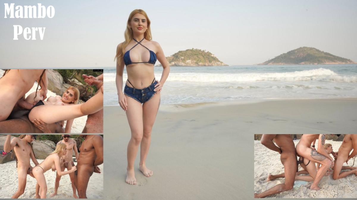 Lola Morango - Daped-In-Public #9 : Beautiful & Sexy 22 Years Brazilian Blonde Fucked In Front Of A Lot Of People  OB390