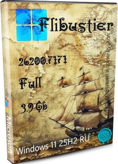 Windows 11 25H2 с flblauncher 26200.7171 FULL (RUS/2025)