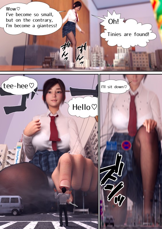 [Natsuse] Her Micro City 3D Porn Comic