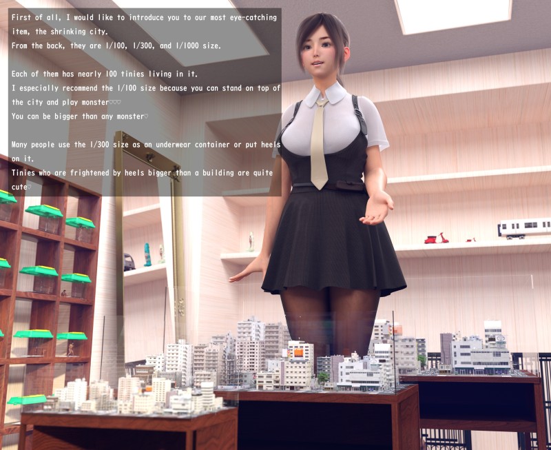 [Natsuse] Welcome to the tiny store 3D Porn Comic