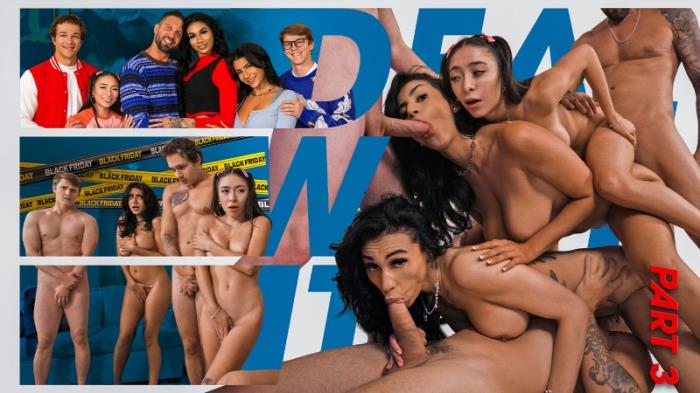 Roxie Sinner, Amber Summer, Ariana Starr - House Rules: If You Steal, Both of You Have to Finger Your Stepsisters Pussies in Front of Us [FullHD 1080p]