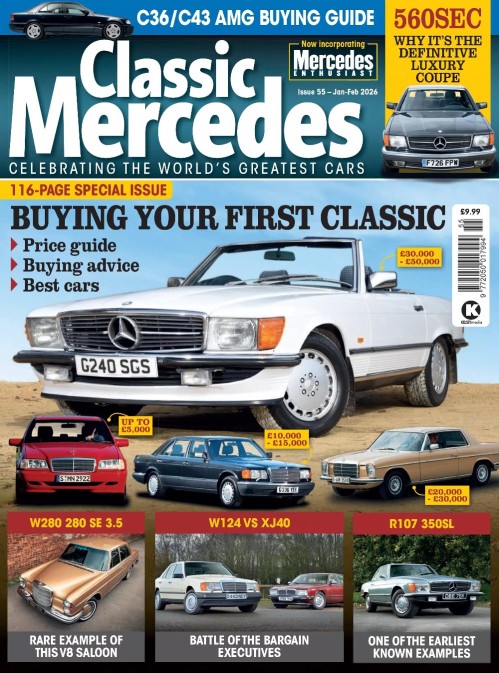 Classic Mercedes - Issue 55, January/February 2026