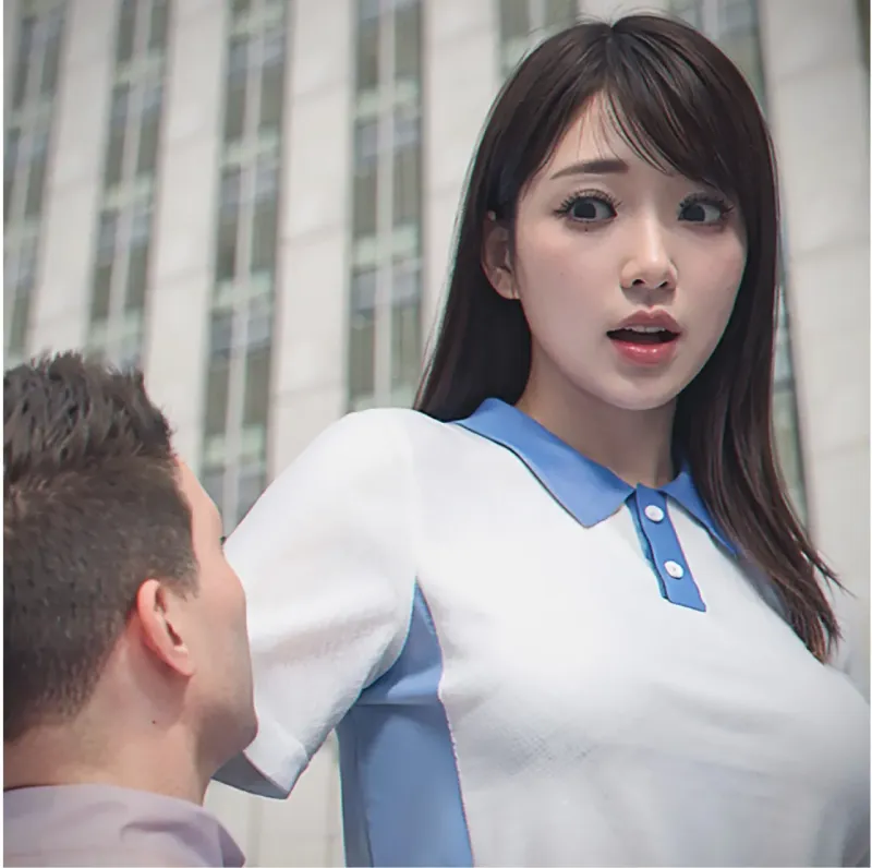 [Flagg3D] Giant Japanese Girl 3D Porn Comic