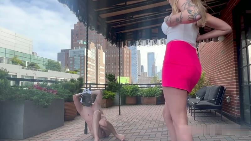 Princess Alexandria - Ballbusting on the Balcony [FullHD 1080P]