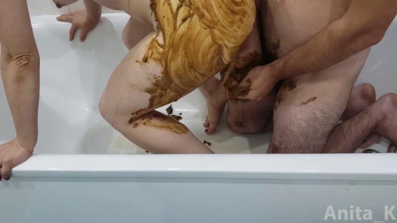 Anita_K – Shitting on each other & smearing [HD 1280P]