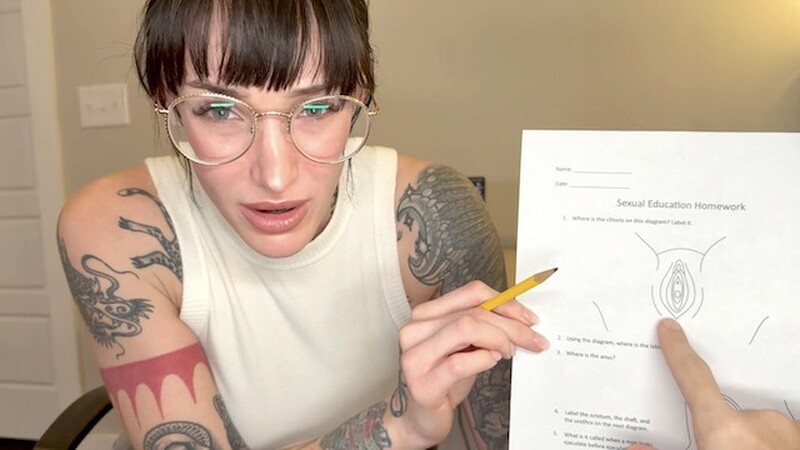 Too Twisted Taboo - Step Mom Helps You With Your Sex Ed Homework [FullHD 1080P]