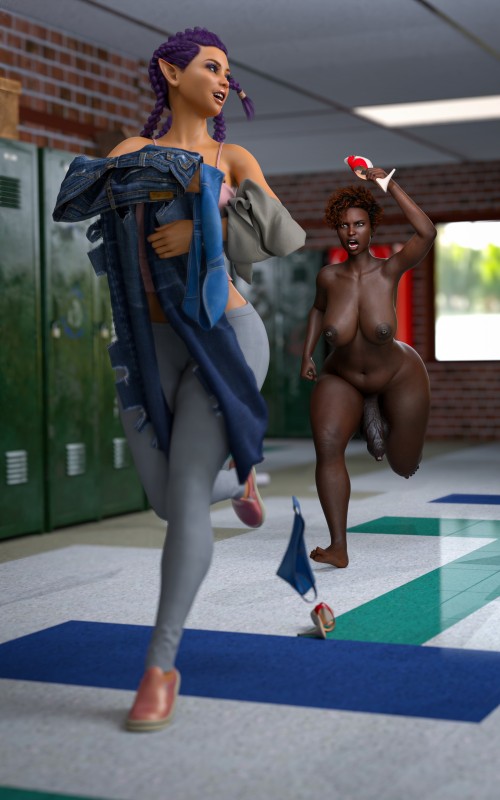 [Azzgard] Ashandra and Raphtalia - Run, Rafi, Run 3D Porn Comic