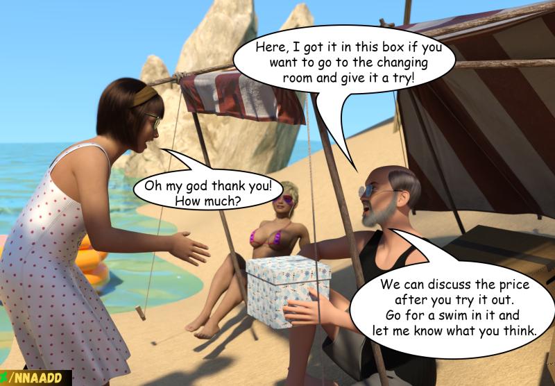 Nnaadd - The Spellbound Swimsuit - Ongoing 3D Porn Comic