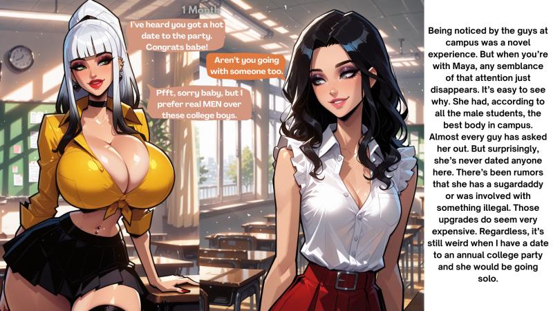 LaughingFoxComics - Bimbo Blooming: First Steps AI Porn