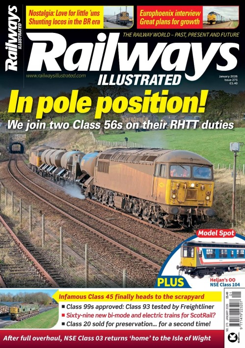 Railways Illustrated - Issue 275, January 2026