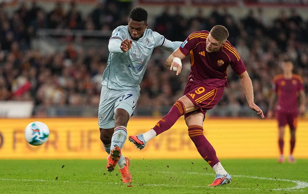 Гасперини высказывает недовольство игрой форвардов Ромы, упомянув Довбика