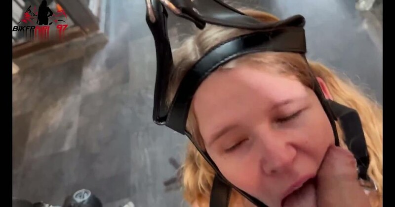 Bikergirl_97 - Extrem - Teen Sklavin benutzt fixiert ins maul gespritzt [FullHD 1080P]  (MyDirtyHobby)