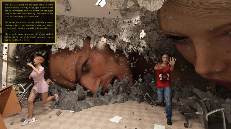 Papayoya - Larger than Lust 3D Porn Comic