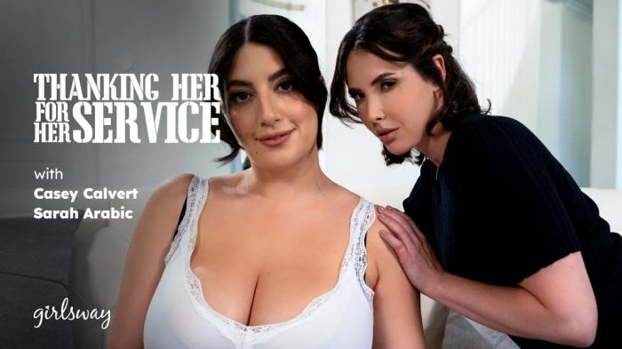 Casey Calvert, Sarah Arabic - Thanking Her For Her Service [UltraHD 4K 2160p]