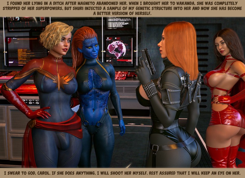 [Shockabuki] Marvel vs DC 3D Porn Comic