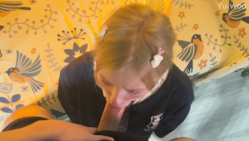 Yuiwoo - Schoolgirl Interrupted My No Nut November And Got A Mouthful Of Cum [FullHD 1080P]