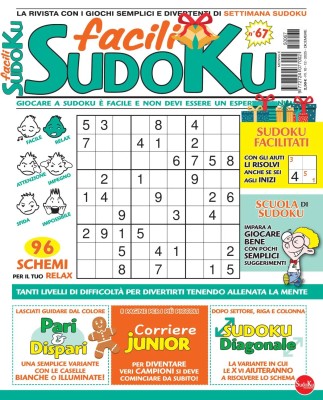 Facili Sudoku N.67 - Dicembre 2025