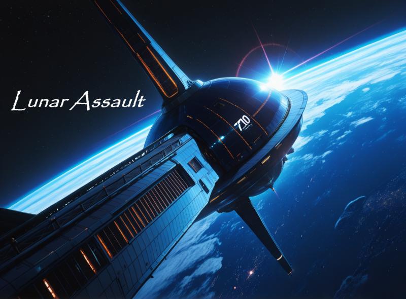 Lunar Assault (Fan Art) [AI Generated] AI Porn
