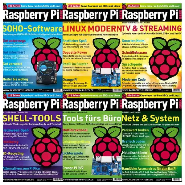 Raspberry Pi Geek - 2025 Jahrgang
