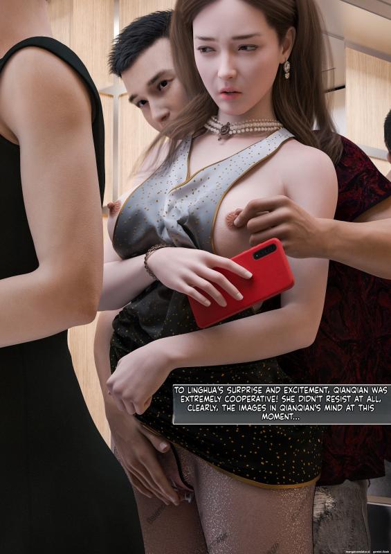 Wuming - Girlfriend Qianqian - English 3D Porn Comic