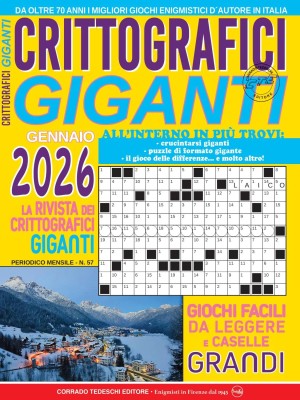 Crittografici Giganti - Gennaio 2026