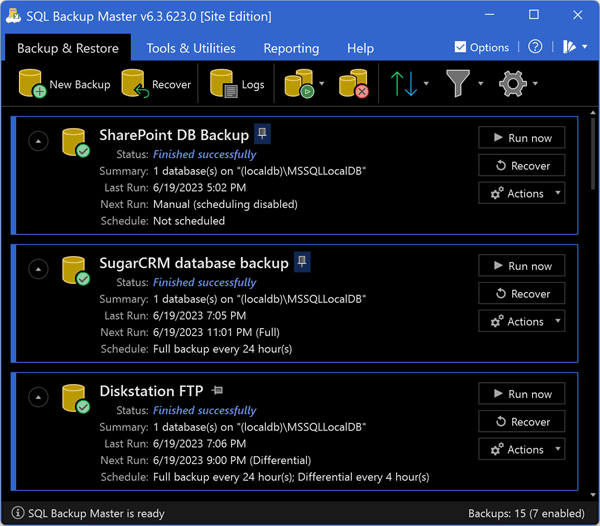 SQL Backup Master 8.0.1019 Multilingual