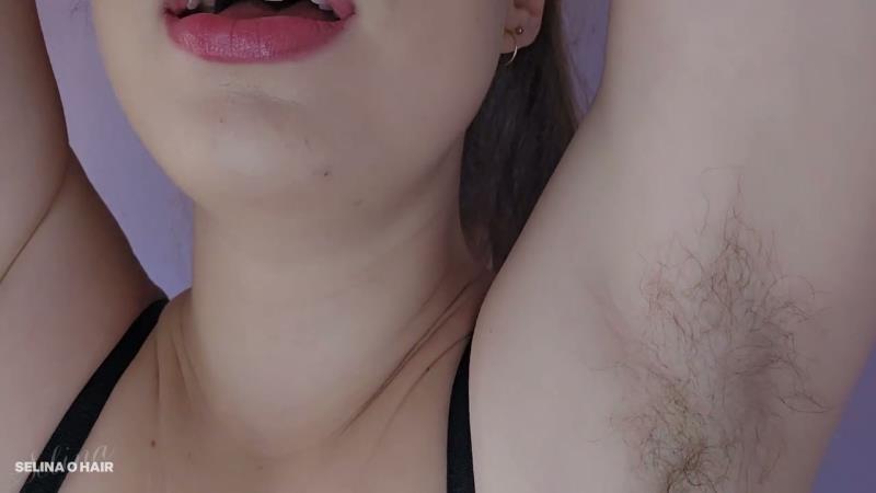 Selina O Hair - Worship My Hairy Sweaty Armpits [HD 720P]