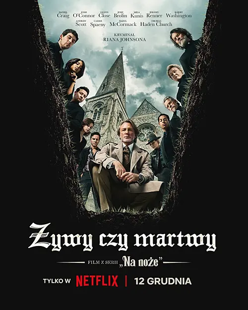 Żywy czy martwy: Film z serii Na noże / Wake Up Dead Man: A Knives Out Mystery (2025) MULTi.720p.NF.WEB-DL.H264.DDP5.1.Atmos-K83 / Lektor i Napisy PL