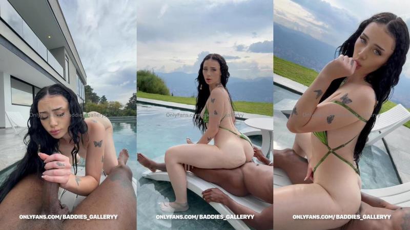 Auhneesh Nicole (auhneesh_nicole, auhneeshnicolevip) - Pool [FullHD 1080P]  (OnlyFans)